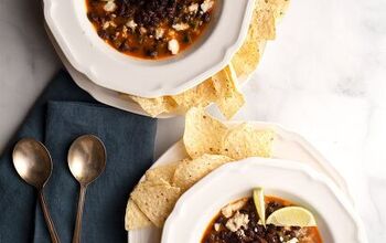 Black Bean Soup With Poblanos