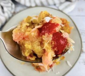 There's no trick to making this cake, it's just pour and go