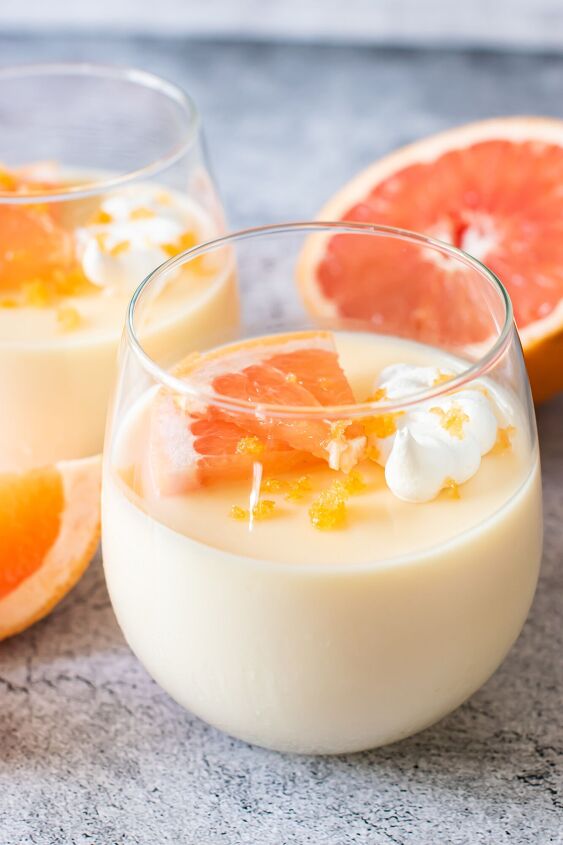 grapefruit posset