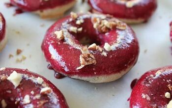 Low Carb Blueberry Almond Donuts