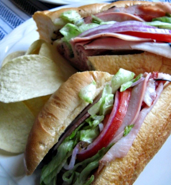 classic italian sub sandwich