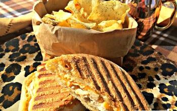 Grilled Chicken, Cheddar and Apple Panini
