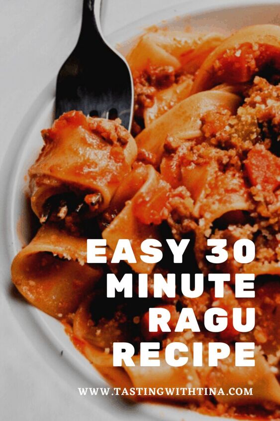 quick ragu sauce