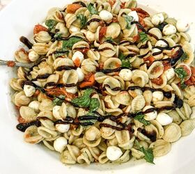 When you need dinner on the table in a flash, this warm pasta salad is just the thing