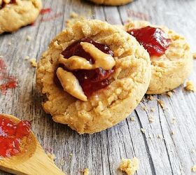 peanut butter and jelly cookies