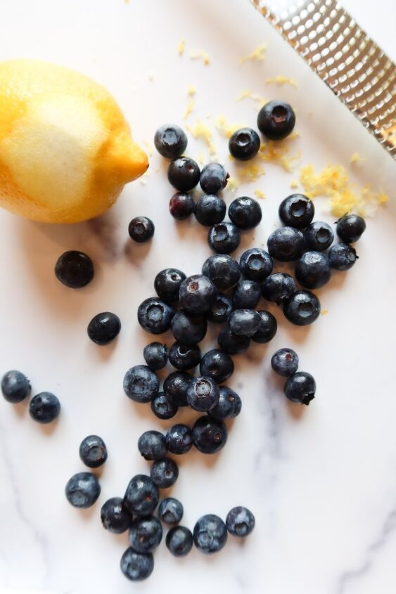 blueberry lemon blender pancakes gluten free recipe