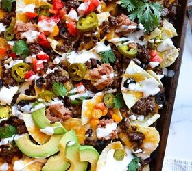 ground beef recipes with few ingredients, 11 Sheet Pan Nachos With Ground Beef
