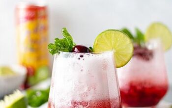 Sparkling Cherry Lime Mocktail (Crisp & Refreshing)