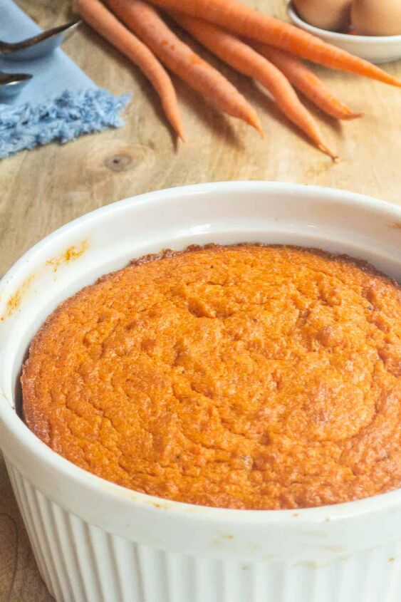 roasted carrot souffle