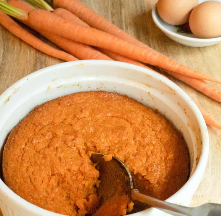 roasted carrot souffle