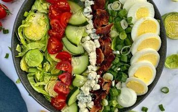 Shaved Brussels Sprout Cobb Salad