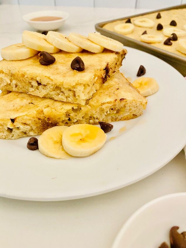 Sheet Pan Banana Chocolate Chip Pancakes Foodtalk