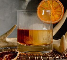 This maple cocktail is best enjoyed next to a cozy fire and with a well-worn novel