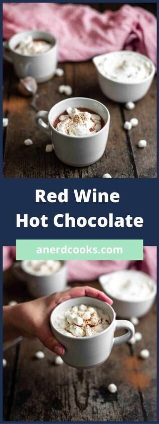 red wine hot chocolate