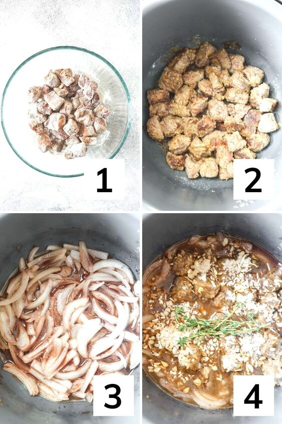 instant pot beef tips with gravy using onion soup mix