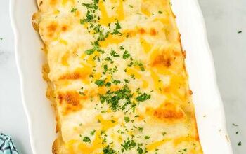 Easy Chicken Enchiladas With Sour Cream Sauce