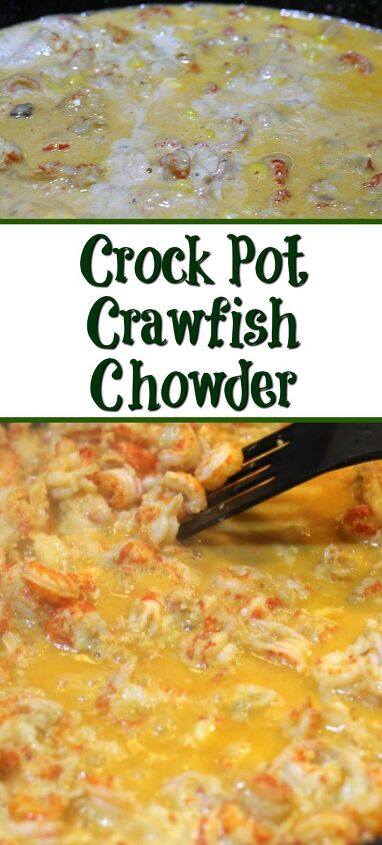 crock pot crawfish chowder recipe