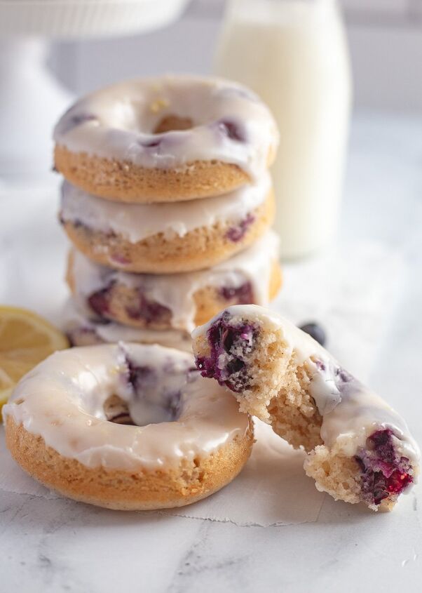 baked blueberry cake donut recipe