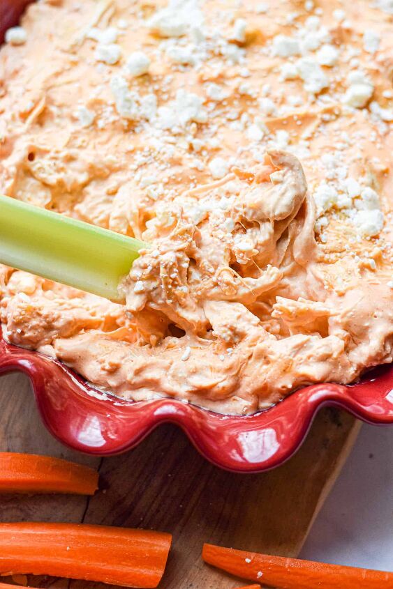 10 best instant pot potluck recipes, Instant Pot Buffalo Chicken Dip