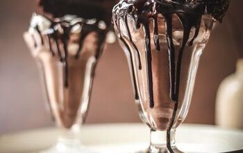 Outrageous Chocolate Cake Milkshake With Easy Homemade Whipped Cream