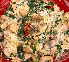 chicken spinach and artichoke casserole