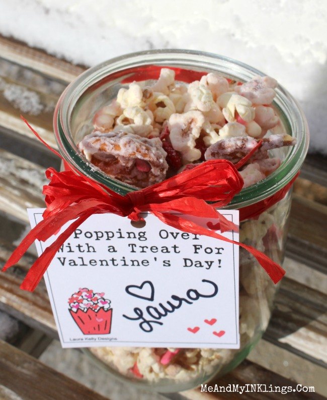 valentine popcorn treat printable