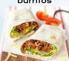 Vegan Black Bean and Rice Burritos (Easy Recipe) - Plant Based Jess