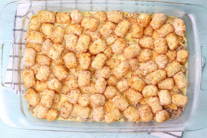 easy and delicious tater tot breakfast casserole with sausage recipe