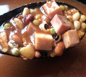 slow cooker bean and ham soup
