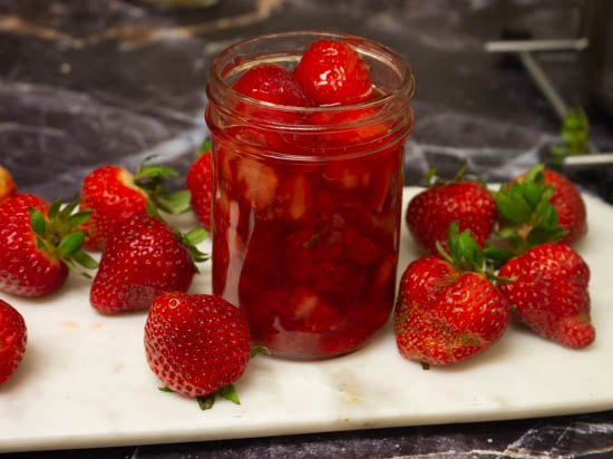 strawberry topping sauce