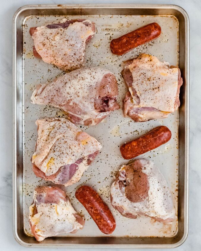 sheet pan chicken scarpariello