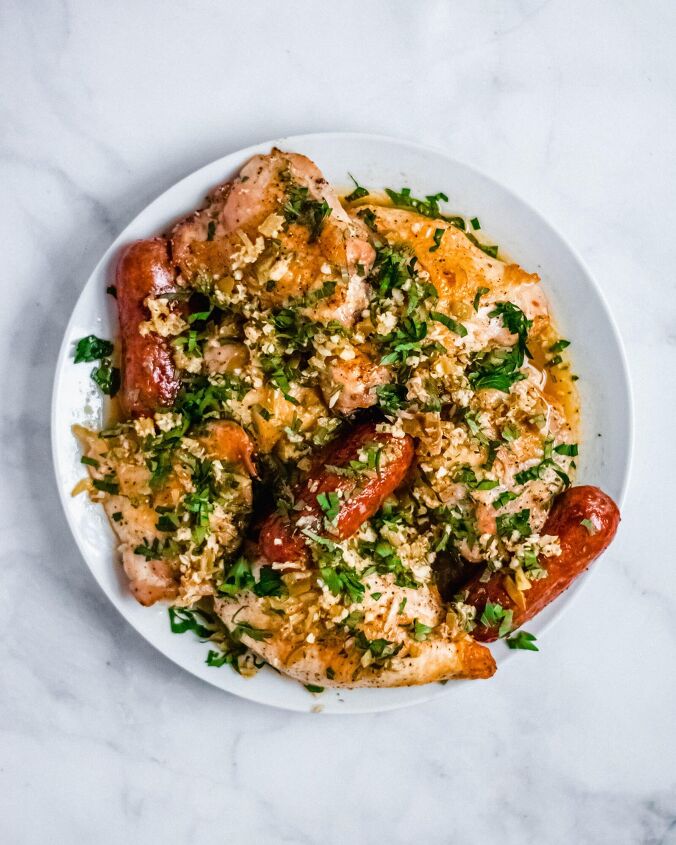 sheet pan chicken scarpariello