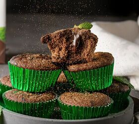 If you are a mint chocolate fan, you won't want to miss out on these muffins