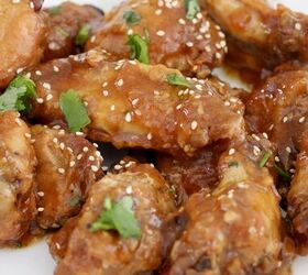 Sticky Sweet and Sour Chicken Wings