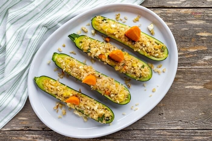 easy zucchini boats that kids will love