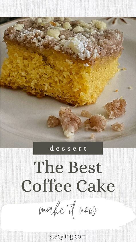 the best coffee cake recipe