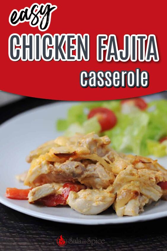 chicken fajita casserole keto and delicious