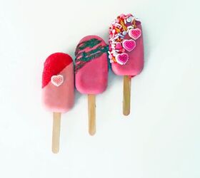 how to make cakesicles cake popsicles, Valentines Day