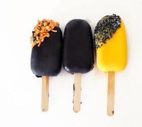 how to make cakesicles cake popsicles, Halloween