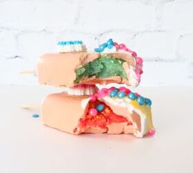 how to make cakesicles cake popsicles, Valentines