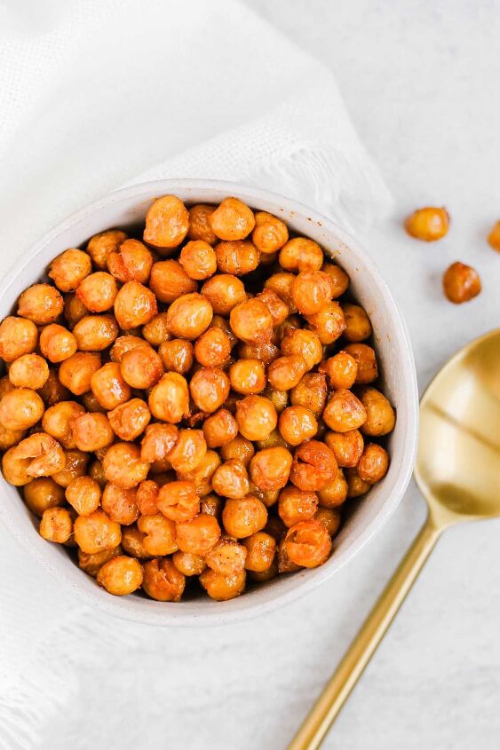 easy oven roasted chickpeas