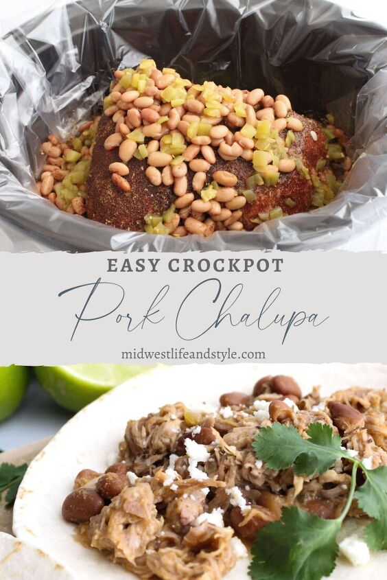 easy crockpot pork chalupa