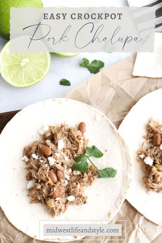 easy crockpot pork chalupa