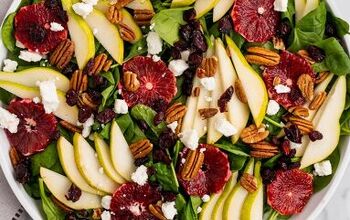 Pear Spinach Salad