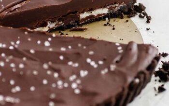 Salted Dark Chocolate Tart