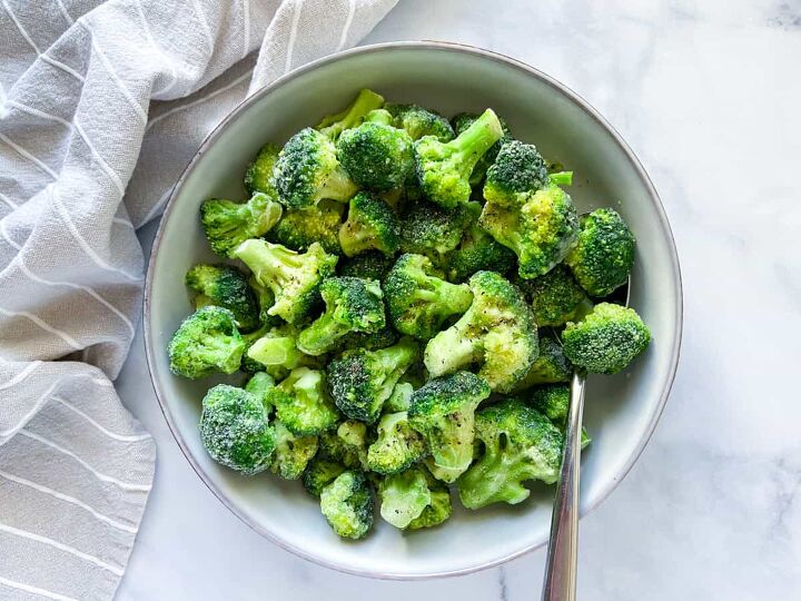 easy crispy air fryer frozen broccoli