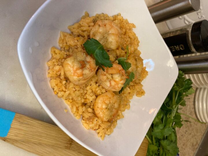 rice with shrimp