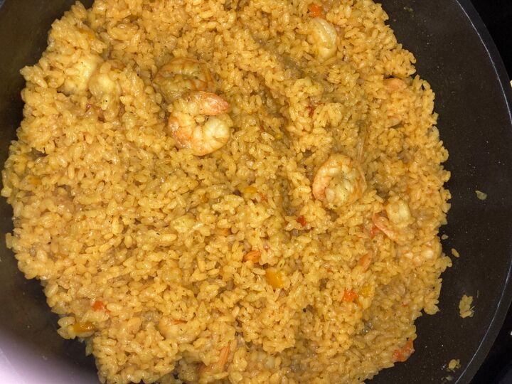 rice with shrimp