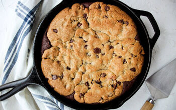 Easy Cast Iron Skillet Brookie Recipe