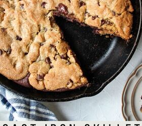 Easy Cast Iron Skillet Brookie Recipe | Foodtalk